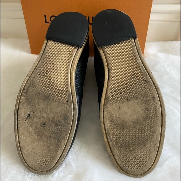 Authentic Louis Vuitton Leather Sneaker Boots sz 7 - Picture 13 of 15